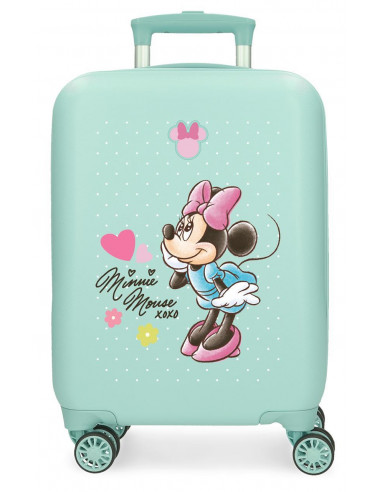 4231342 ABS SUITCASE 50 CM 4W. MINNIE IMAGINE TURQUOISE